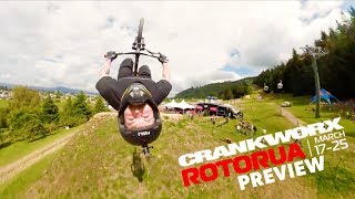Crankworx Rotorua MTB Slopestyle Preview POV...