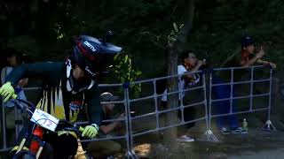 Into the alleys of Japan's roughest downhill...