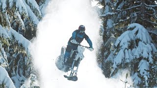 What to do when there is snow on your MTB...