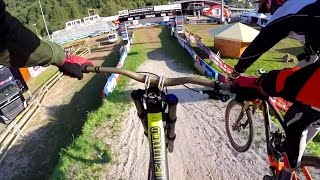 Claudio, Peaty and Rob Warner Ride the Val di...