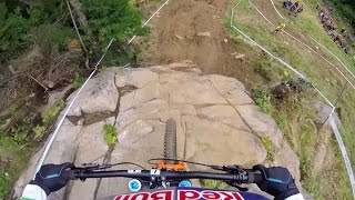 Rachel Atherton's DH MTB Title Winning Run:...