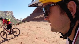 Terrifying MTB Trail Ride With Aaron Chase and...