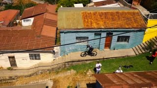 Urban Mountain Biking in Valparaíso | Drone...