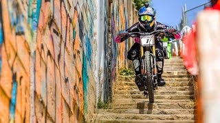 Urban Mountain Bike Racing In the Streets of...