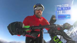Fat Bike Ascent to the Summit of Mt....