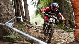 Downhill MTB on Aggressive Track in Leogang -...