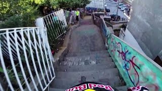 Insane Urban DH Mountain Bike POV - Red Bull...