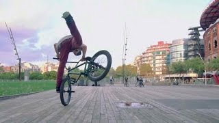 Pure Technical BMX Street Riding in Barcelona...