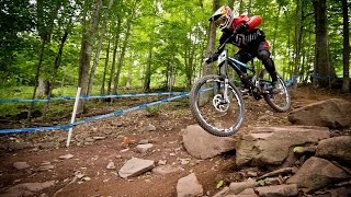Downhill MTB action from Windham - UCI...