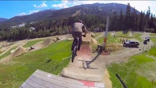 MTB slopestyle course preview w/ Brandon...