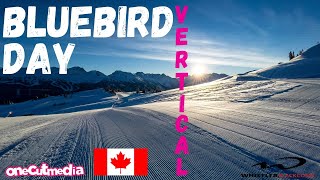 Bluebird Skiing in Vertical Mode   Watch on...