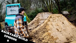 BUILDING BIG JUMPS IN MY NEW GARDEN!