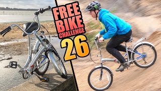 THE FREE BIKE CHALLENGE - PART 26 - FOLDING...