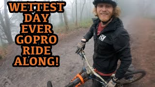 WETTEST DAY THIS YEAR FOR GoPro RIDE ALONG!!
