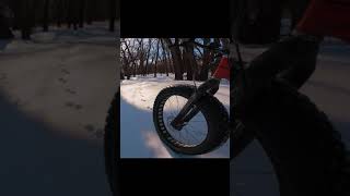 30 Seconds of Extreme Cold Weather Fat Biking...