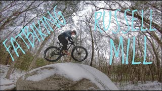 Fatbiking Russell Mill Pond and Billerica Town...