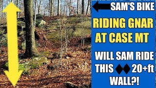 'BIG GUY' Sam vs Case Mountain's 20+ft  Roller...