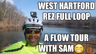 Mountain Biking West Hartford Reservoir Trail Loop