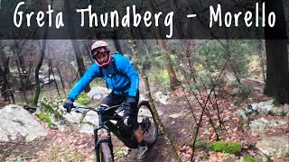 MTB Monte Morello 23.01.2021 sentiero GRETA...