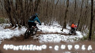 MTB Montalbano 09.01.2021 sentiero CUPOLA