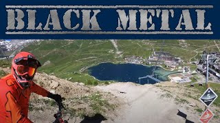 Tignes Bike Park - Black Metal Headcam POV -...