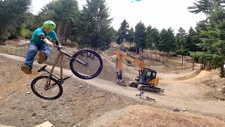 RIDING MORE HUGE MTB SLOPESTYLE JUMPS!!! -...