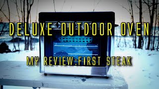 DELUXE OUTDOOR OVEN By Camp | First Time Use |...