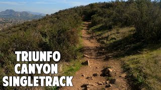 Triunfo Canyon Singletrack  - Mountain Biking...