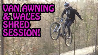 VAN AWNING & WALES SHRED SESSION!!
