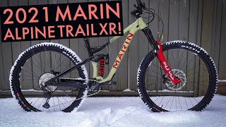 THE 2021 MARIN ALPINE TRAIL XR + HARDTAIL...