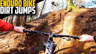 DOWNHILL RIDING & DIRT JUMP TRICKS ON MY...