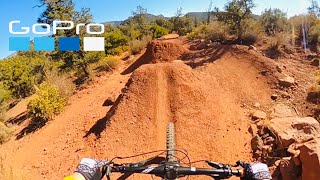 Awesome bike park in Sedona❗️(GoPro Max)