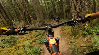 Huggies trail Sunshine Coast, bc