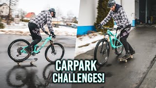ENDURO MTB Carpark Challenges & Neuer Sponsor!