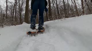 Mediocre Shorts - How to Back up in Snowshoes