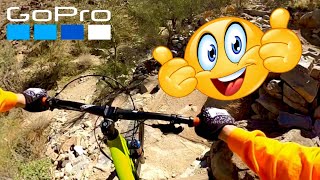 Mountain biking @ South Mountain Park in AZ //...