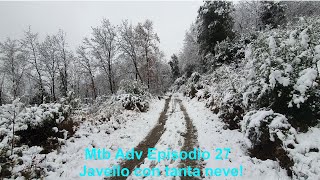 Lilly con la neve