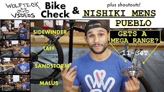 Nishiki Pueblo gets a MEGA RANGE!! Bike Check...