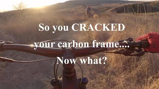 CRACKED Carbon MTB Frame | Here's an option...