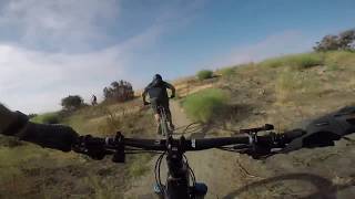 MTB SC small jumps riding behind Randy | Dia...