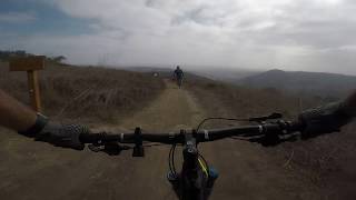 Meadows Trail in Aliso Woods following Nick