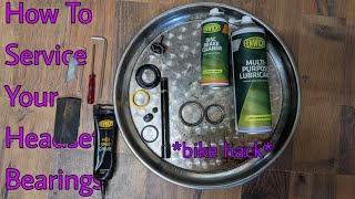 How To SERVICE YOUR HEADSET BEARINGS &...