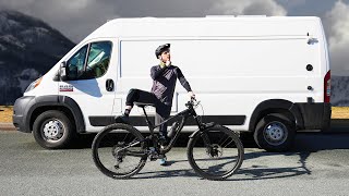 Getting The Van, Me And My New Bike Ready!
