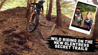 Wild Riding on NEW secret Glentress MTB...