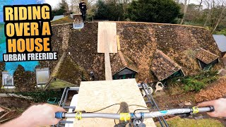 RIDING OUR ENDURO BIKES OVER A HOUSE AND URBAN...