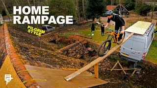 RIDING OVER MY HOUSE SAM PILGRIM STYLE!!  HOME...