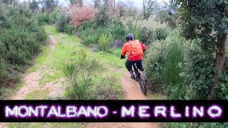 MTB Montalbano 09.01.2021 sentiero MERLINO