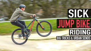 SICK JUMP BIKE TRICKS AND URBAN  SHREDDING//...