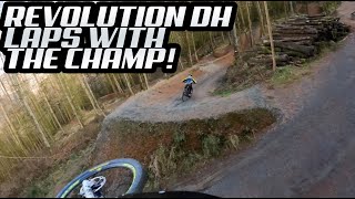 REVOLUTION DH WITH WORLD CUP CHAMPION!!