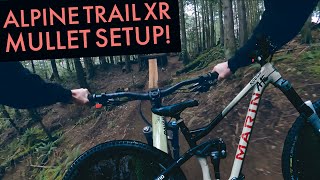 SENDING IT ON MY NEW MULLET BIKE! MARIN ALPINE...